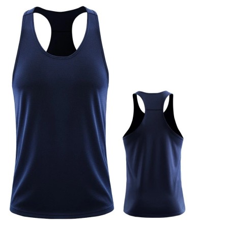 Chaleco para correr para hombre, camiseta sin mangas para gimnasio y F