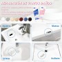 Tufinein - Kit de reparación de bañera (coincidencia de color), kit de reparación de porcelana para fibra de vidrio, esmalte,