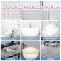 Tufinein - Kit de reparación de bañera (coincidencia de color), kit de reparación de porcelana para fibra de vidrio, esmalte,