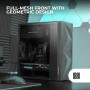 Mars Gaming MC-3TLITE, Caja Gaming MicroATX, Triple Cristal Templado Continuo, Ventilador FRGB Trasero 120mm, Estructura de