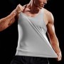 Chaleco para correr para hombre, camiseta sin mangas para gimnasio y F