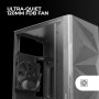 Mars Gaming MC-3TLITE, Caja Gaming MicroATX, Triple Cristal Templado Continuo, Ventilador FRGB Trasero 120mm, Estructura de