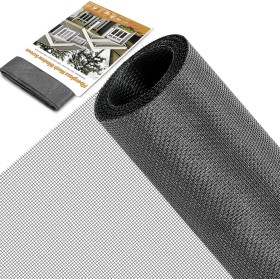 HOFUDON Mosquitera 120cm x 250 cm Fibra de Vidrio, Malla Mosquitera Para ventana y Puerta, Tela Mosquitera por Metros,
