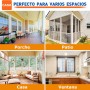 HOFUDON Mosquitera 120cm x 250 cm Fibra de Vidrio, Malla Mosquitera Para ventana y Puerta, Tela Mosquitera por Metros,