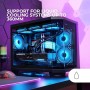 Mars Gaming MC-3TLITE, Caja Gaming MicroATX, Triple Cristal Templado Continuo, Ventilador FRGB Trasero 120mm, Estructura de