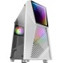 Mars Gaming MC-3TLITE, Caja Gaming MicroATX, Triple Cristal Templado Continuo, Ventilador FRGB Trasero 120mm, Estructura de