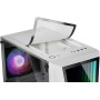 Mars Gaming MC-3TLITE, Caja Gaming MicroATX, Triple Cristal Templado Continuo, Ventilador FRGB Trasero 120mm, Estructura de