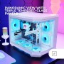 Mars Gaming MC-3TLITE, Caja Gaming MicroATX, Triple Cristal Templado Continuo, Ventilador FRGB Trasero 120mm, Estructura de