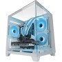 Mars Gaming MC-3TLITE, Caja Gaming MicroATX, Triple Cristal Templado Continuo, Ventilador FRGB Trasero 120mm, Estructura de
