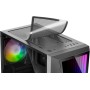 Mars Gaming MC-3TLITE, Caja Gaming MicroATX, Triple Cristal Templado Continuo, Ventilador FRGB Trasero 120mm, Estructura de