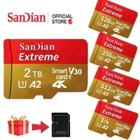 Tarjeta SD Original, tarjeta de memoria de alta velocidad de 1TB, 2TB,