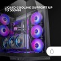 Mars Gaming MC-3TLITE, Caja Gaming MicroATX, Triple Cristal Templado Continuo, Ventilador FRGB Trasero 120mm, Estructura de