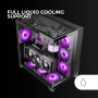 Mars Gaming MC-3TLITE, Caja Gaming MicroATX, Triple Cristal Templado Continuo, Ventilador FRGB Trasero 120mm, Estructura de