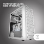Mars Gaming MC-3TLITE, Caja Gaming MicroATX, Triple Cristal Templado Continuo, Ventilador FRGB Trasero 120mm, Estructura de