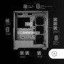 Mars Gaming MC-3TLITE, Caja Gaming MicroATX, Triple Cristal Templado Continuo, Ventilador FRGB Trasero 120mm, Estructura de