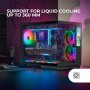 Mars Gaming MC-3TLITE, Caja Gaming MicroATX, Triple Cristal Templado Continuo, Ventilador FRGB Trasero 120mm, Estructura de