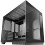 Mars Gaming MC-3TLITE, Caja Gaming MicroATX, Triple Cristal Templado Continuo, Ventilador FRGB Trasero 120mm, Estructura de