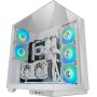 Mars Gaming MC-3TLITE, Caja Gaming MicroATX, Triple Cristal Templado Continuo, Ventilador FRGB Trasero 120mm, Estructura de
