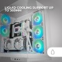 Mars Gaming MC-3TLITE, Caja Gaming MicroATX, Triple Cristal Templado Continuo, Ventilador FRGB Trasero 120mm, Estructura de