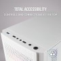 Mars Gaming MC-3TLITE, Caja Gaming MicroATX, Triple Cristal Templado Continuo, Ventilador FRGB Trasero 120mm, Estructura de