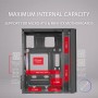 Mars Gaming MC-3TLITE, Caja Gaming MicroATX, Triple Cristal Templado Continuo, Ventilador FRGB Trasero 120mm, Estructura de