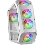 Mars Gaming MC-3TLITE, Caja Gaming MicroATX, Triple Cristal Templado Continuo, Ventilador FRGB Trasero 120mm, Estructura de