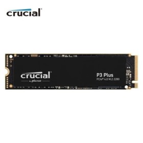 Crucial P3 Plus 2TB 1TB 500GB PCIe Gen4 3D NAND NVMe M.2 2280 SSD, has