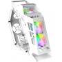 Mars Gaming MC-3TLITE, Caja Gaming MicroATX, Triple Cristal Templado Continuo, Ventilador FRGB Trasero 120mm, Estructura de