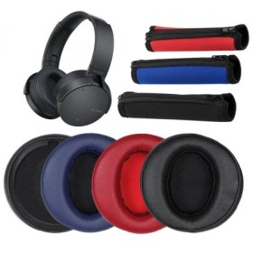 Almohadillas de espuma de repuesto para auriculares SONY MDR-XB950BT, 