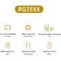 Consola De Juegos Portátil 64G Arcade Retro con 5000 Juegos, Mini Consola De Videojuegos Portátil Cortex-A9 De 3,5 Pulgadas con