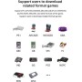 Consola De Juegos Portátil 64G Arcade Retro con 5000 Juegos, Mini Consola De Videojuegos Portátil Cortex-A9 De 3,5 Pulgadas con