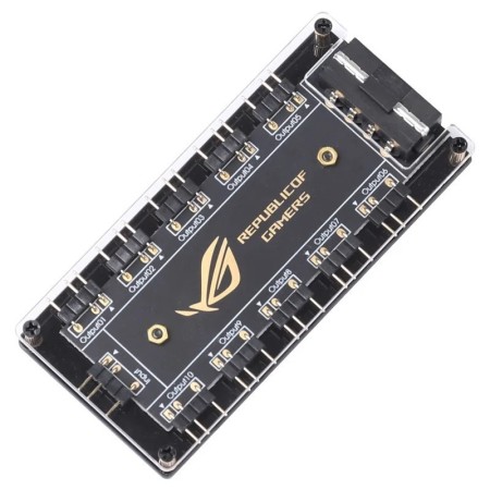 Cable ARGB RGBW de 5V, 3 pines, ASUS AURA SYNC RGB 10 Hub Splitter SAT