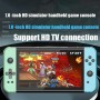 ZQJYMXY Consola de juegos portátil X70 HD, simulador de arcade con joystick FC PS de 64 GB y 7 pulgadas con 2 controladores