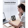 Gaiatop - USB Desk Fan, 5 Inch Personal Fan, Small Portable Fan with 180° Tilt and 3 Speed, Ultra Quiet Personal Cooling Fan