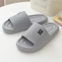 Sandalias planas antideslizantes para parejas, sandalias de playa suav