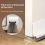 Vingspina 100cm Marrón Junta de Cepillo para Puerta, Burlete Bajo Puerta, Burlete Silicona Puerta Autoadhesivo para Burlete de