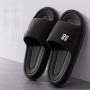 Sandalias planas antideslizantes para parejas, sandalias de playa suav