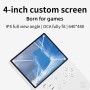 Meiurlex RG40XXV - Consola de juegos retro de 128 GB con 13000 juegos, 4,0 pulgadas IPS ARM Cortex-A53 Linux 64 bits sistema
