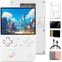 Meiurlex RG40XXV - Consola de juegos retro de 128 GB con 13000 juegos, 4,0 pulgadas IPS ARM Cortex-A53 Linux 64 bits sistema