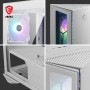 MSI MAG FORGE M100R Caja PC Mini Torre - Vidrio Templado, Admite Micro-ATX y Mini-ITX, c/Controlador Hub, Filtro de Polvo