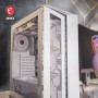 MSI MAG FORGE M100R Caja PC Mini Torre - Vidrio Templado, Admite Micro-ATX y Mini-ITX, c/Controlador Hub, Filtro de Polvo