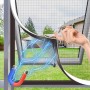 MLEJU Mosquitera Ventana Magnetica, 120x130cm Fibra de Vidrio, DIY Cortable, Fácil Instalación sin Taladrar, Fácil de