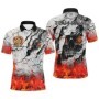 Polos con gráficos de dardos a la moda, camisetas con estampado 3D de 