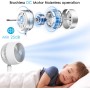 berssen Quiet Standing Fan with DC Motor 25dB, 3D 12H 13Speeds Oscillation Turbocharger with Touch Screen and Remote Control for