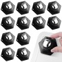 Flintronic 8 Piezas Ruedas para Muebles Pequeñas, Autoadhesivas Ruedas para Electrodomésticos, Ruedas 360 Grados para Muebles,