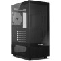 NOX Xtreme Products Hummer Vision White - Semitorre ATX | M-ATX, Ventana Lateral y Frontal Cristal Templado, Espacio para 5