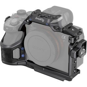 SMALLRIG Kit de Jaula con Cable Clamp para Sony A 7R V / A7 IV / A7S III, Jaula de Cámara con Múltiples Puntos de Montaje de