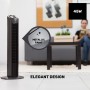 Taurus - Tower fan Babel RCH 50W, Height 86 cm, 4 speeds, 3 modes Normal/Breeze/Night, Timer 9h, Auto Off, Oscillating, Remote
