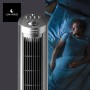 Taurus - Tower fan Babel RCH 50W, Height 86 cm, 4 speeds, 3 modes Normal/Breeze/Night, Timer 9h, Auto Off, Oscillating, Remote