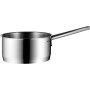 WMF Provence Plus – Cookware Set 4 Pieces, Cromargan Stainless Steel, 3 Pots with Glass Lids and a Saucepan, Suitable for All